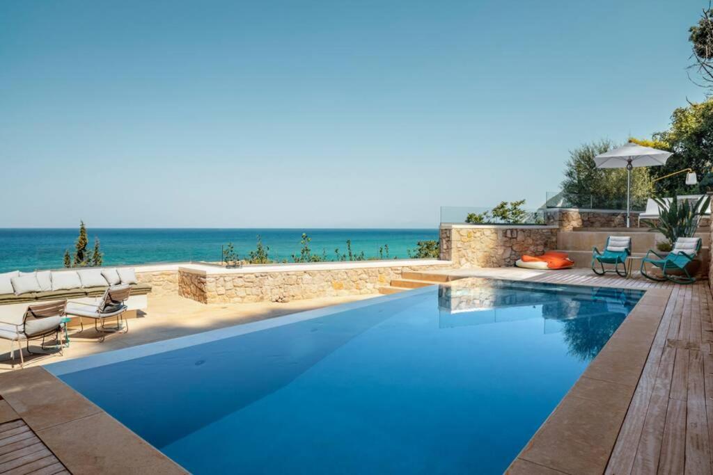 Vinblu Villa Just A Breath From The Sea And The Beautiful Agios Nikitas! Εξωτερικό φωτογραφία